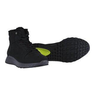 ECCO Exostride MID Warm Winter Boots (Nubuck Leather) black Men's