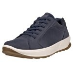 ECCO Everyday Travel Shoes Byway 2.0 Low Lea (Premium Leather) navy blue Men's
