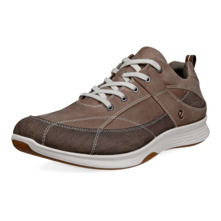 ECCO Everyday Travel Shoes Exceed (Nubuck Leather) Clay Brown Men's