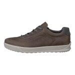 ECCO Everyday Travel Shoes Byway (Nubuck Leather) Dark Brown Men's