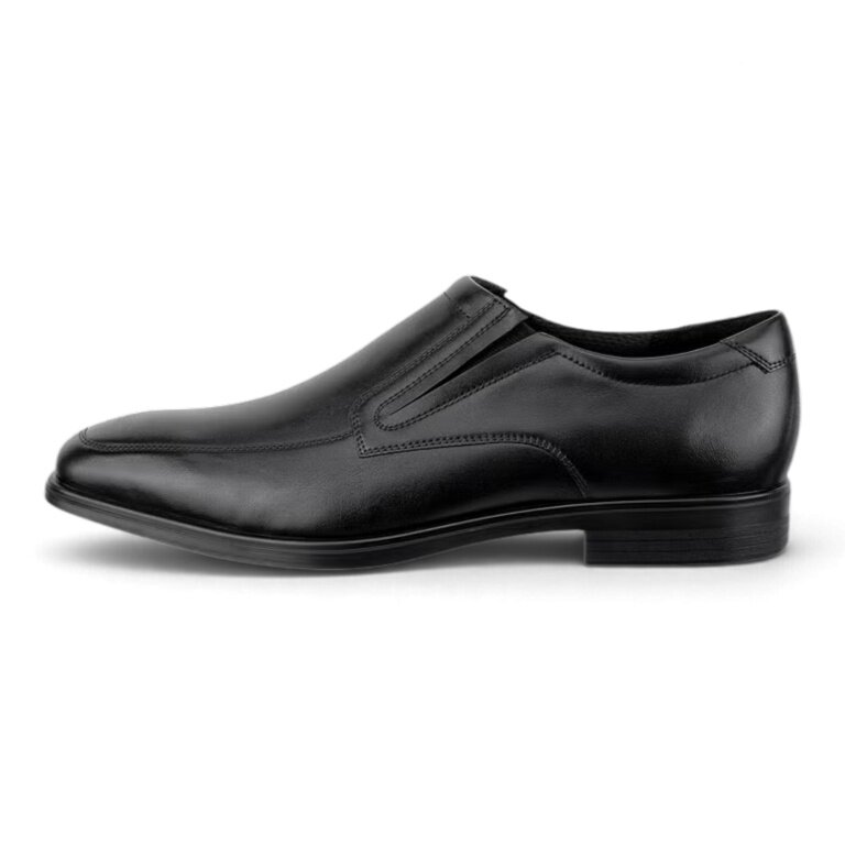 ECCO Business Shoes Derby Melbourne (Smooth Leather) Black Men's