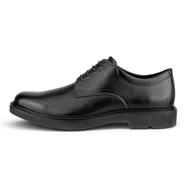 ECCO Business Shoes Derby Metropole London (Smooth Leather) Black Men's