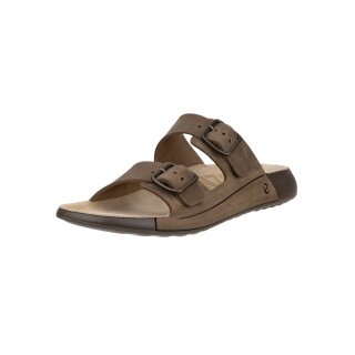 ECCO Sandal Cozmo (Nubuck leather) light brown ladies