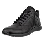 ECCO Everyday Winter Shoes Irving Mid-Cut (with warming lining, premium leather) black men's