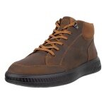 ECCO Everyday Travel Shoes Move Ankle Boot (Premium Leather) camel brown Men's