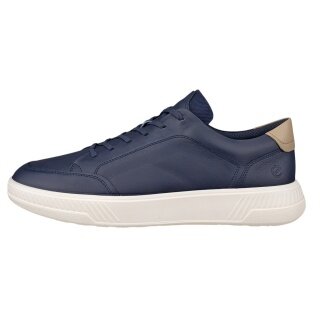 ECCO Move Sneakers (Premium Leather and Textile) navy blue Men's