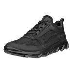 ECCO MX Low WP Hiking Shoes (Nubuck Leather, Waterproof) Black Men's