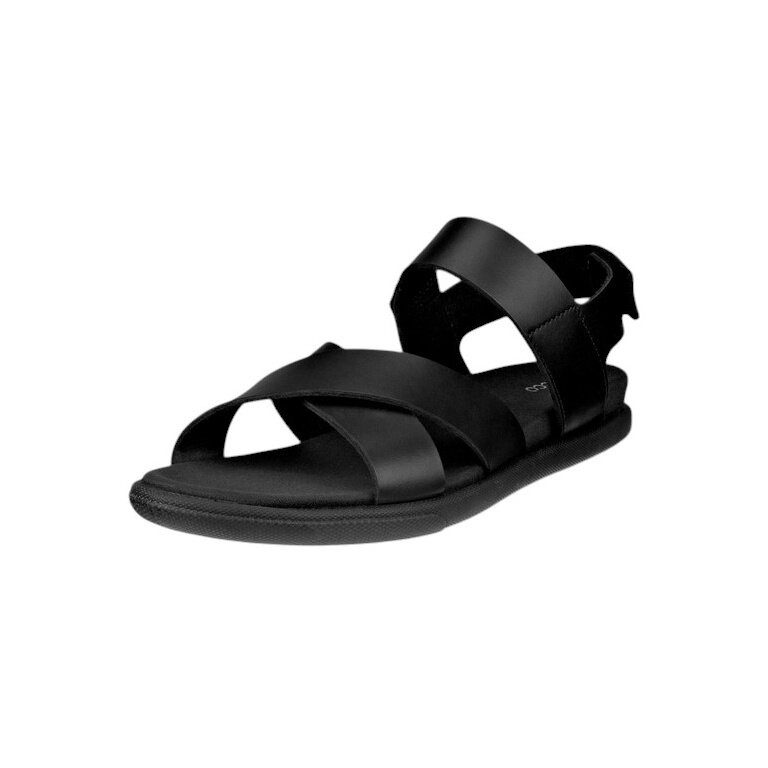ECCO Sandal Samara 4 Strap (Full-grain leather) black ladies