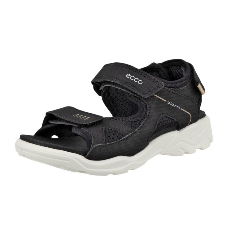 ECCO Biom Raft Sandal (Velcro) black children