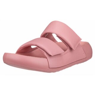 ECCO Sandal Cozmo Pf Cross Sling (Full-grain leather) pink Ladies