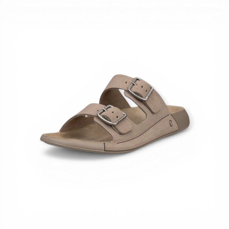 ECCO Cozmo Sandal (Suede) beige Ladies