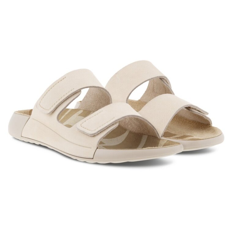 ECCO Sandal Cozmo Flat limestone Women