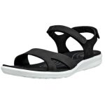 ECCO Sandal Cruise II 3 Strap (Nubuck leather) black ladies