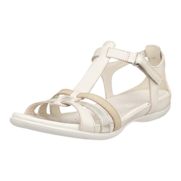 ECCO Sandal Flash (soft leather) limestone/gold ladies