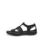 ECCO Flash Roman Sandal (Full Grain Leather) black ladies