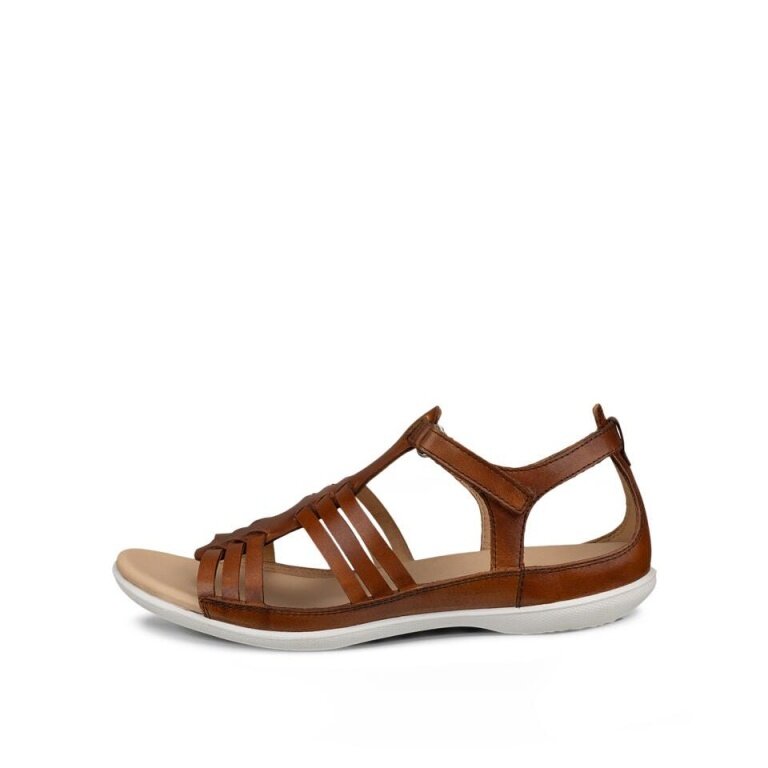 ECCO Flash Roman Sandal (Full Grain Leather) brown ladies