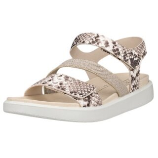 ECCO Flowt Sandal (Leather) beige/white Ladies