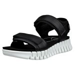 ECCO Sandal Gruuv Sol Lea (Premium Leather) black ladies