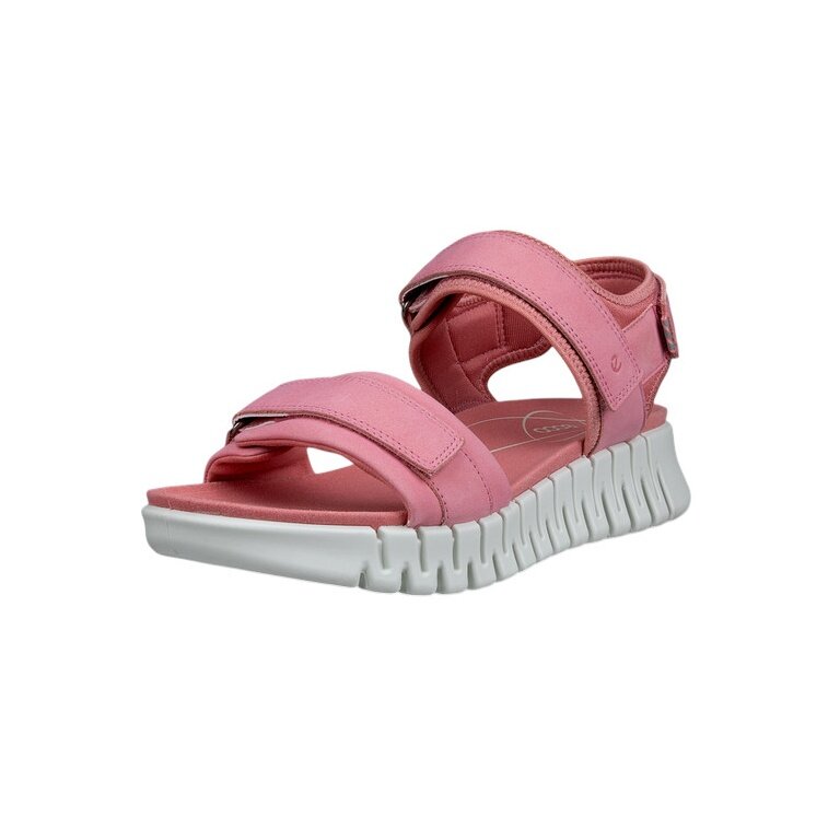 ECCO Sandal Gruuv Sol Lea (Premium Leather) pink ladies