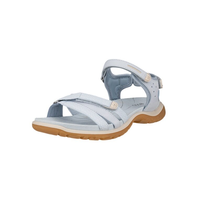 ECCO Offroad Roam Lea Tex Sandal (Premium Leather) light blue Ladies