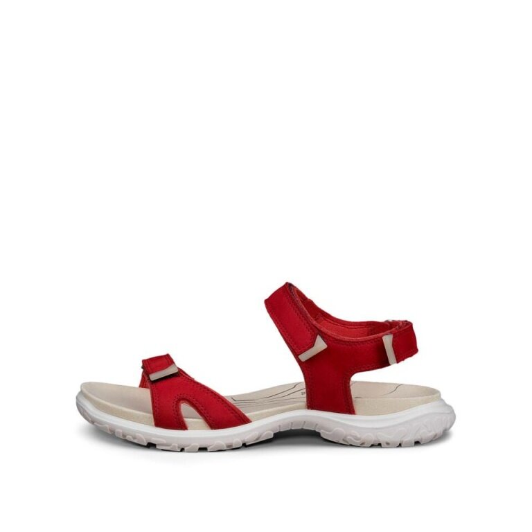 ECCO Offroad Roam Sandal (Nubuck Leather) red Ladies
