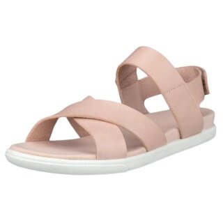 ECCO Sandal Samara 4 Strap (Full-grain leather) pink ladies