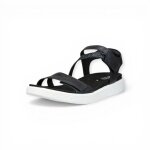 ECCO Soft Sandal (Full Grain Leather) black ladies