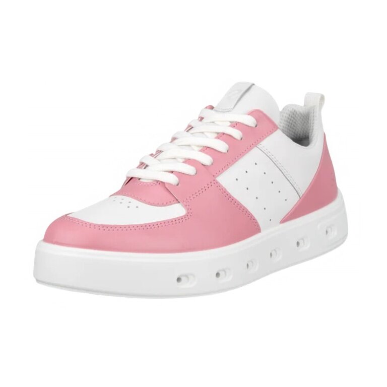 ECCO Sneaker Street 720 (leather, waterproof) pink/white ladies