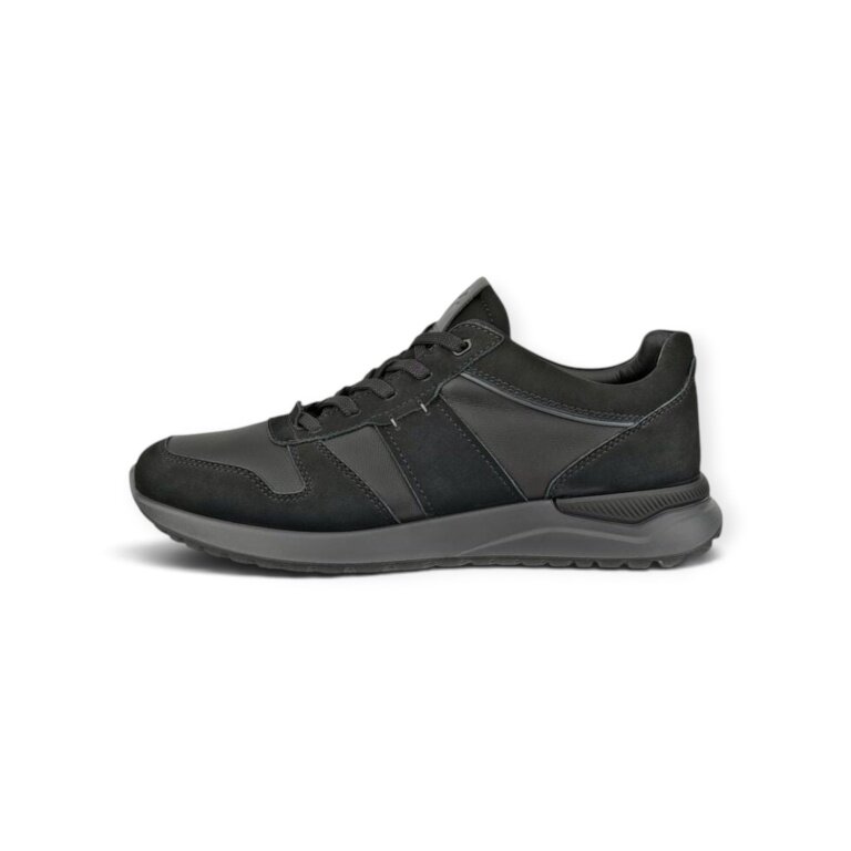ECCO Astir Neo Sneakers (Full-grain Leather) Black Men's