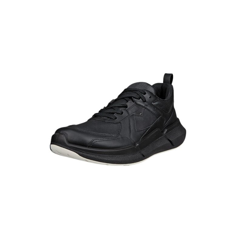ECCO Biom 2.2 GTX Sneakers (Premium Leather, Waterproof) Black Ladies