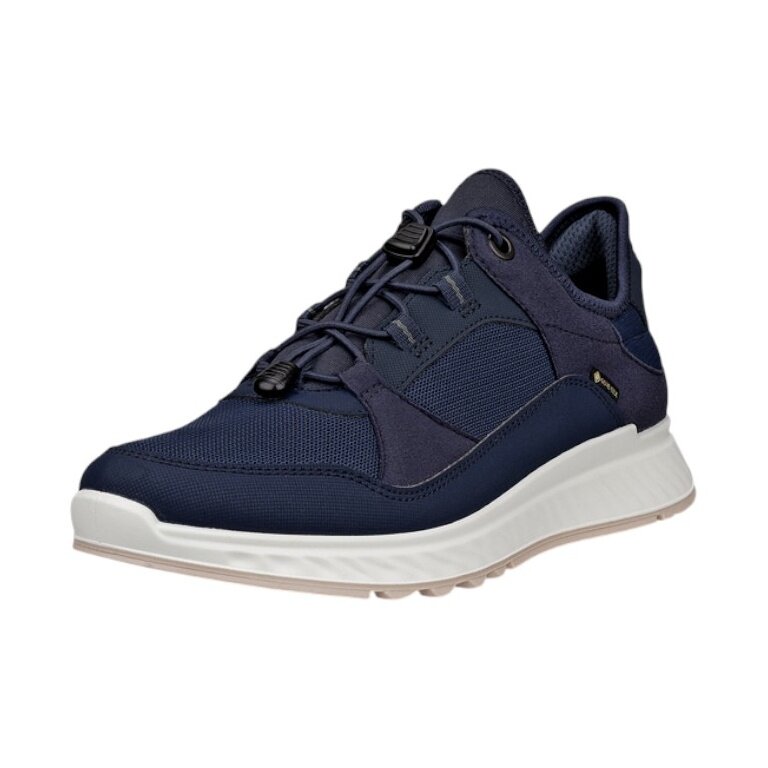 ECCO Exostride W Low GTX TEX Sneakers (waterproof, lightweight, breathable) dark blue ladies