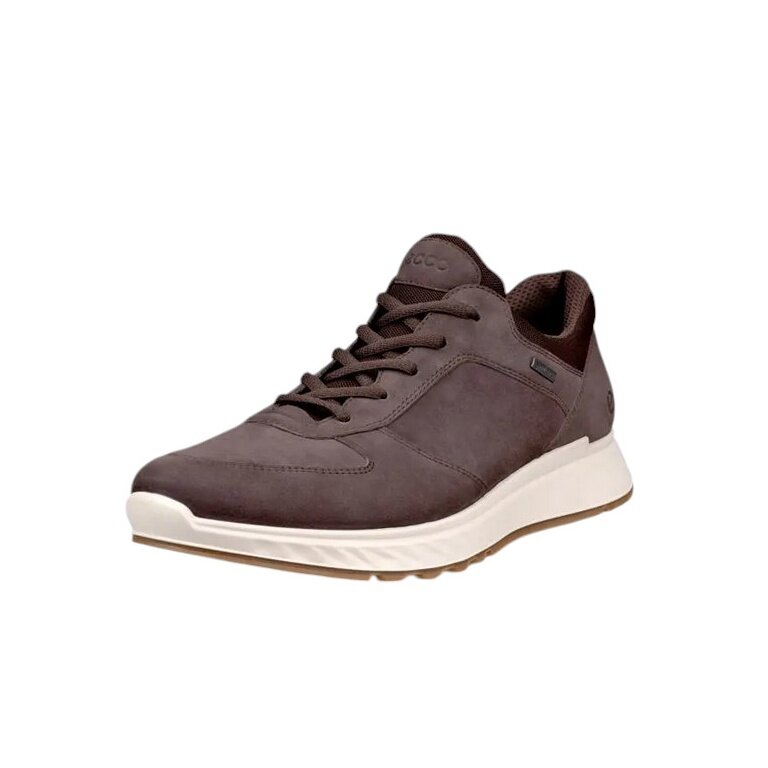 ECCO Exostride M Low GTX Sneakers (waterproof, breathable) mocha brown men's