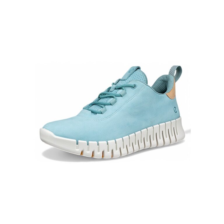 ECCO Sneaker Gruuv Lea (soft nappa leather) blue ladies