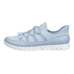 ECCO Sneaker Gruuv Lite (Leather/Textile) dusty blue Ladies