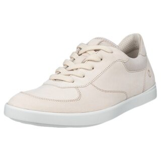 ECCO Leisure Oxford Sneakers (Premium Leather) limestone Ladies