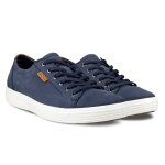 ECCO Sneaker Mens Soft 7 (made from premium leather) navy blue Men