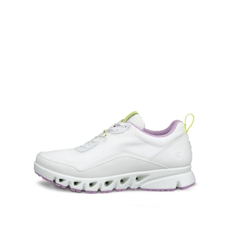 ECCO Multi-Vent GTX Sneakers (Leather/Textile, waterproof) 2026 white/lavender ladies