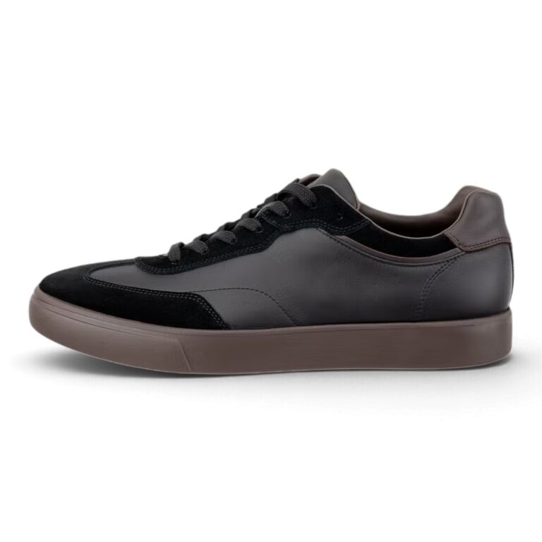ECCO Soft 10 Sneakers (Premium Leather) 2026 black men's
