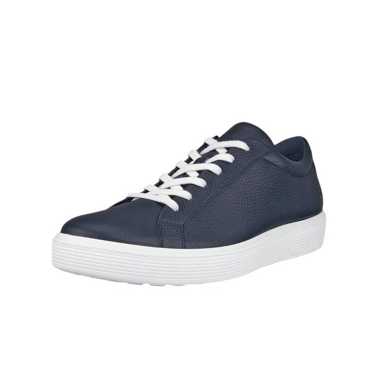ECCO Sneaker Soft 60 (Premium Leather) navy blue men's