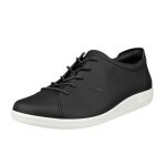 ECCO Soft 2.0 Anniversary Sneakers (ECCO Leather) black ladies