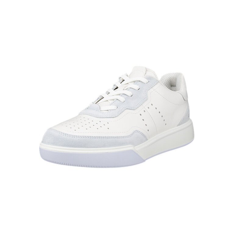 ECCO Sneaker Street Court Lea (Premium Leather) white/purple ladies