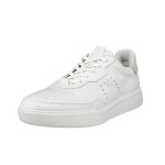 ECCO Street Court Lea Sneakers (Premium Leather) white men's