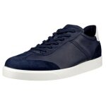 ECCO Sneaker Street Lite Low (Leather) navy blue Men's