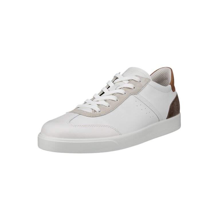 ECCO Sneaker Street Lite Low (Leather) white men's