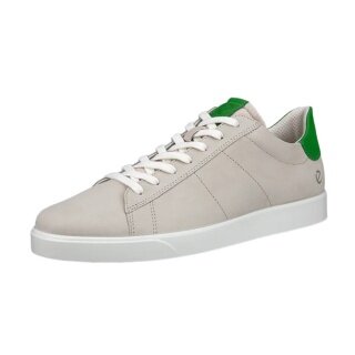 ECCO Sneaker Street Lite (Premium leather and suede) grey/green men's