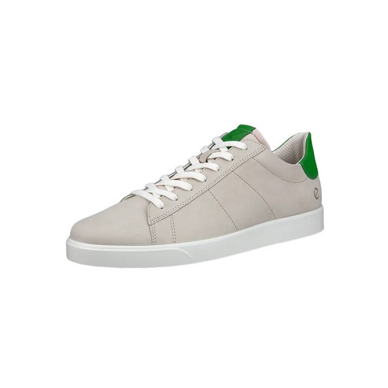 ECCO Sneaker Street Lite (Premium leather and suede) grey/green men's