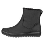 ECCO Soft 7 Tred Warm Winter Boots (Nubuck Leather) black ladies