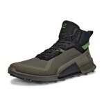 ECCO Biom 2.1 Mountain Mid GTX Hiking Shoes (Premium Nubuck Leather, Waterproof) Dark Green/Black Men's