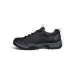 ECCO Receptor Trek Walking Shoes (Nubuck Leather, Waterproof) Black Men's