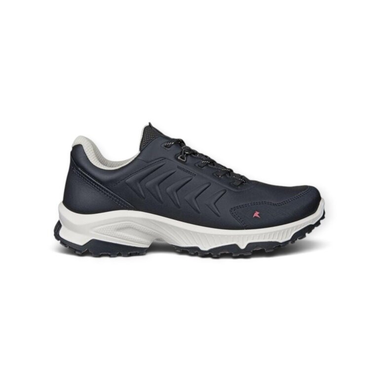ECCO Receptor XP WP Walking Shoes (Full Grain Leather, Waterproof) Black Ladies